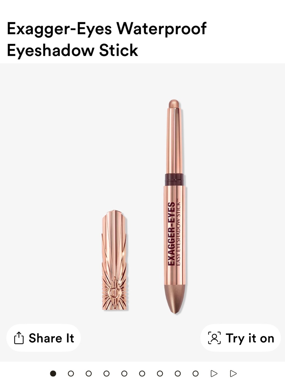 Charlotte Tilbury eyeshadow stick